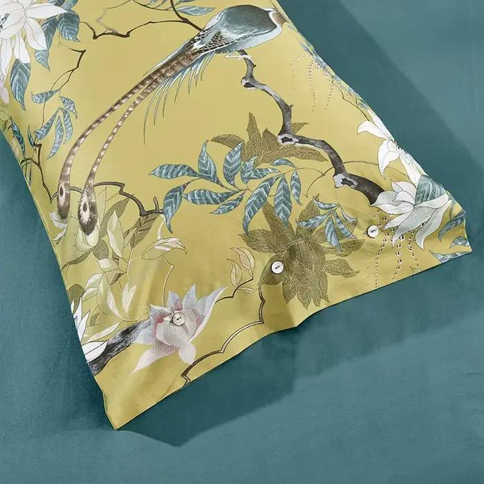 Ensemble de literie soyeux en coton égyptien de qualité supérieure