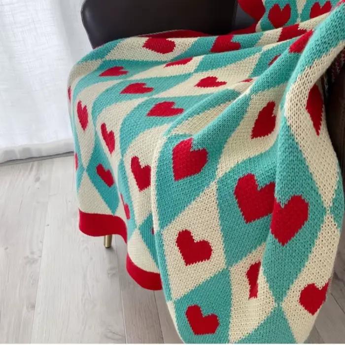 Couverture de luxe pour canapé pour femmes