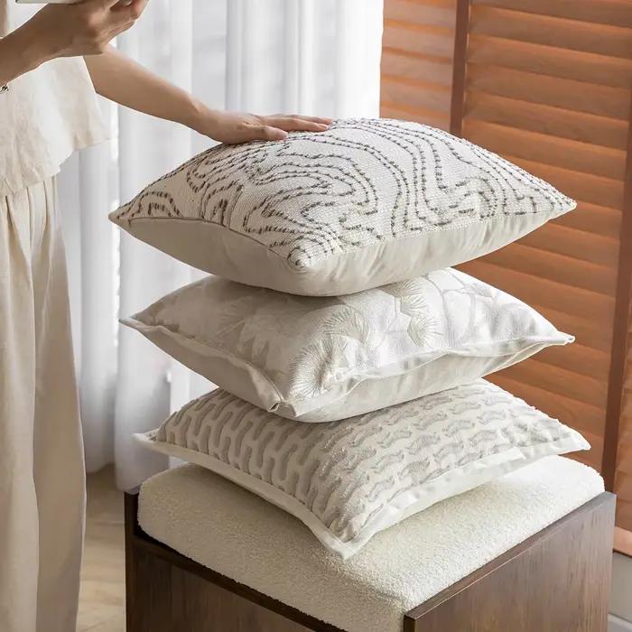 Housse de coussin de luxe française