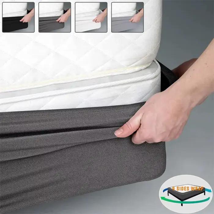 Housse à ressorts pour boîte ingénieuse extra profonde