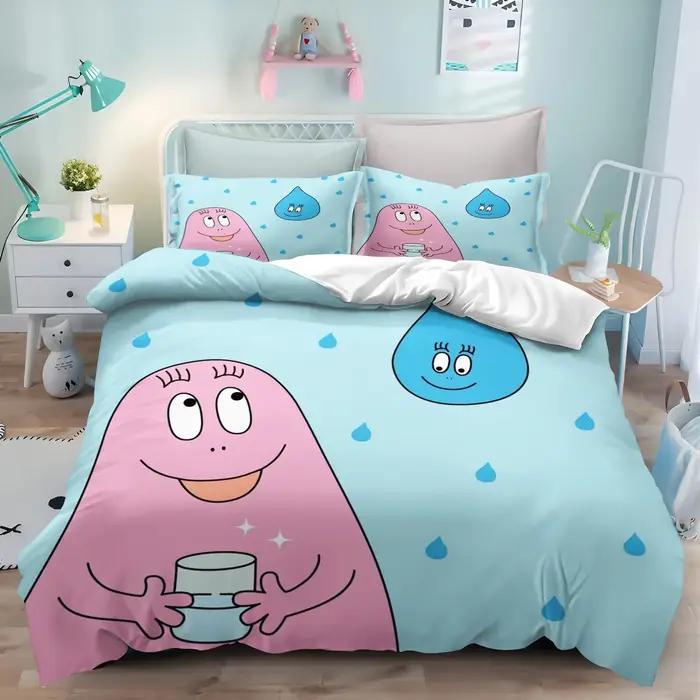 Barbapapa – housse de couette en Polyester