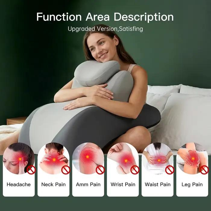 Coussin ergonomique en mousse à mémoire de forme