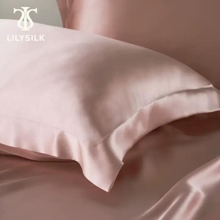 LILYSILK – taie d'oreiller Oxford 100% soie de mûrier