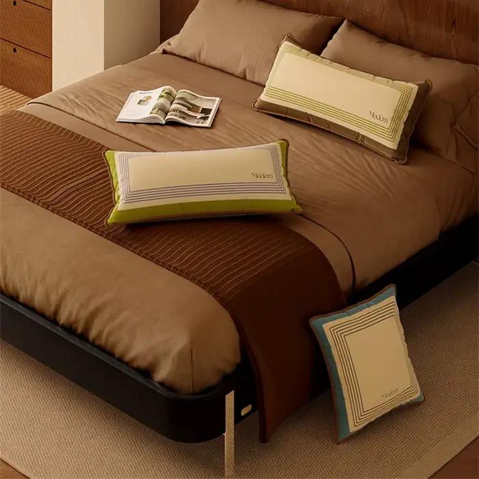 Housses d'oreiller en velours de luxe