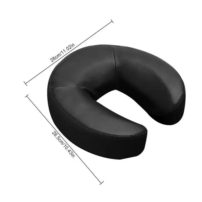 Oreiller de voyage en forme de U en mousse à mémoire de forme, oreiller cervical orthopédique doux, appui-tête universel, coussin pour la sieste