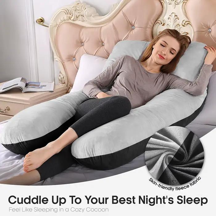 Oreiller ergonomique en forme de U pour le soutien du cou et du dos