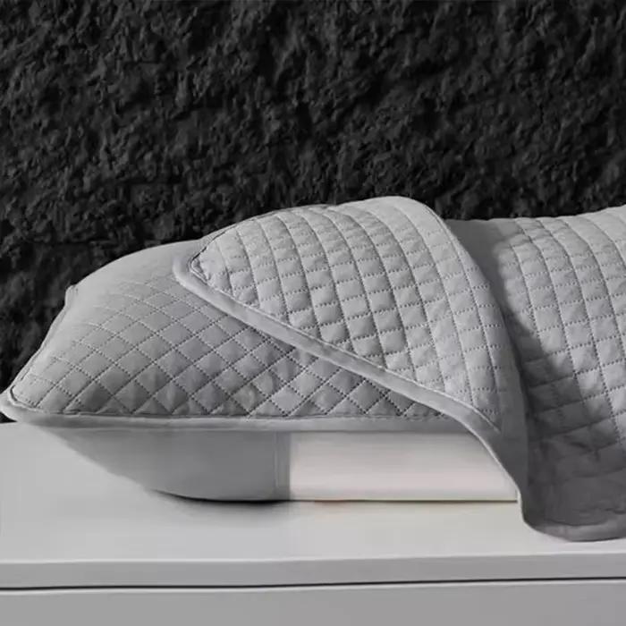Housse de coussin confortable à Clip en coton