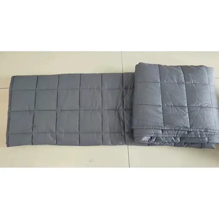 Couverture lestée en coton doux pour adultes