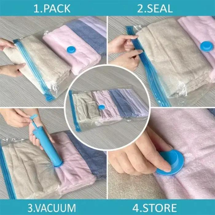 Sacs de rangement sous vide pour vêtements/duvets