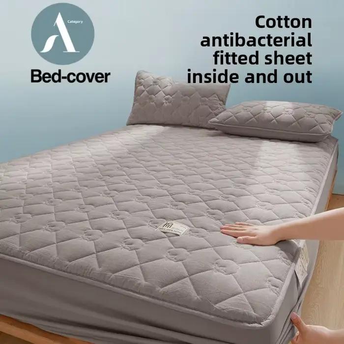 Protecteur de matelas matelassé 100% coton