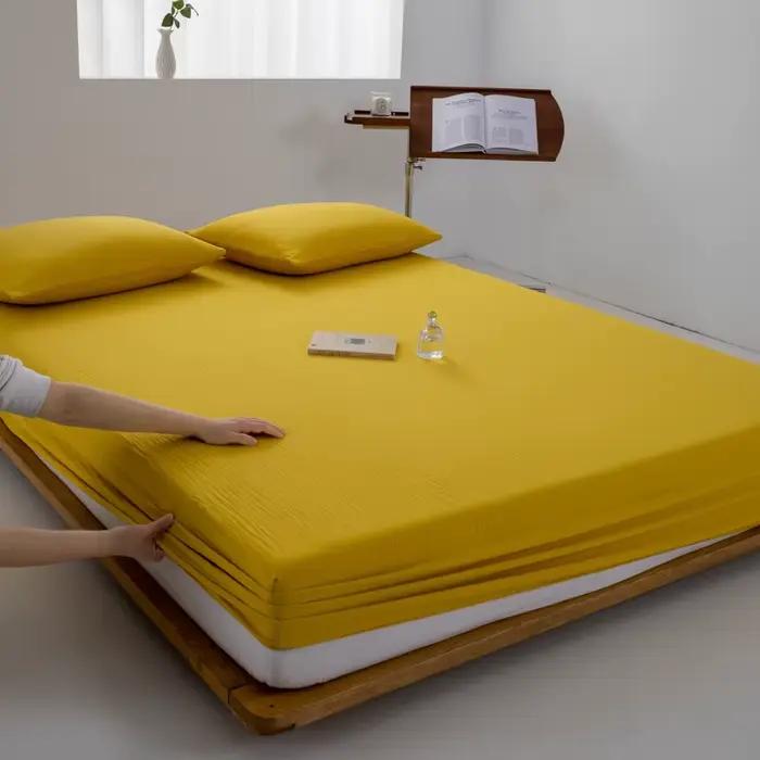 Draps-housses en coton doux pour un sommeil confortable et reposant occasions spéciales nocturnes et cadeaux d'anniversaire
