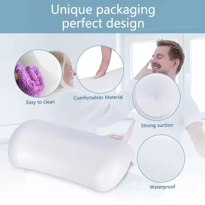 Oreiller de bain SPA antidérapant