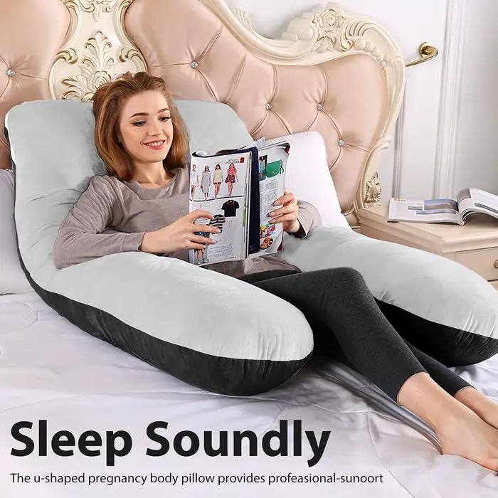 Oreiller ergonomique en forme de U pour le soutien du cou et du dos