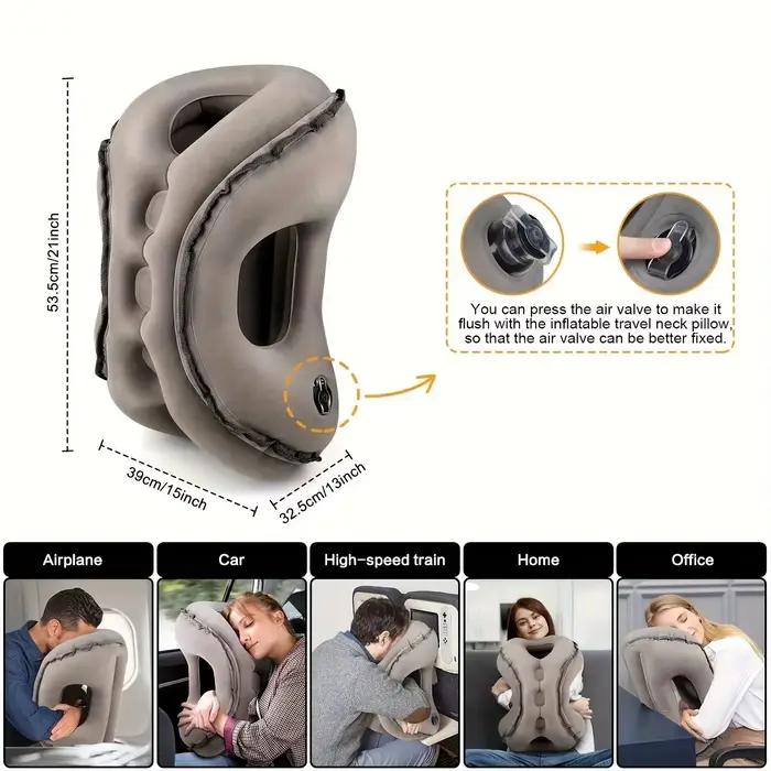 Oreiller de voyage gonflable pour un sommeil confortable