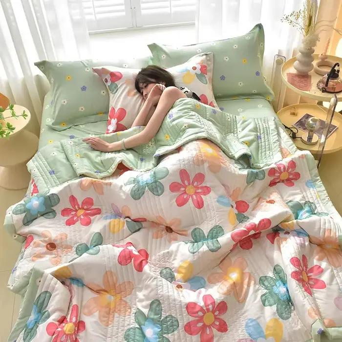 Couette matelassée printemps-été