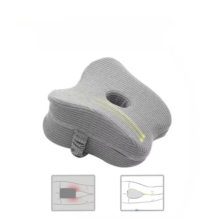 Oreiller orthopédique en mousse à mémoire de forme pour les jambes, pour dormir, sciatique, dos, articulation des hanches, soulagement de la douleur, coussinet de cuisse et de jambe