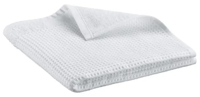 Drap de douche recycl Abby Blanc 70 x 130