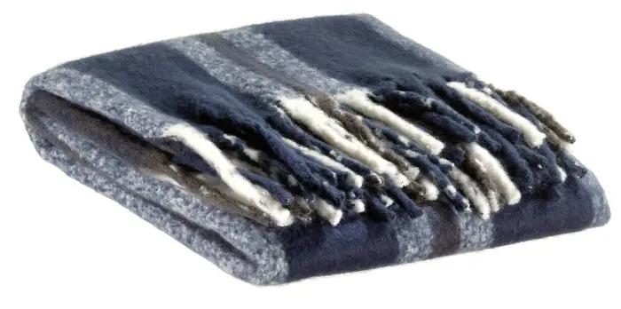 Plaid recycl Isabel ray Marine 130 x 160