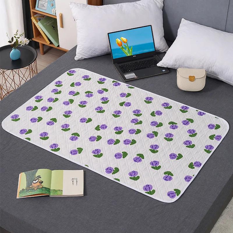 Protecteur de matelas imperméable pour bébé, coussin de lit lavable, résistant à l'urine, matelas à 