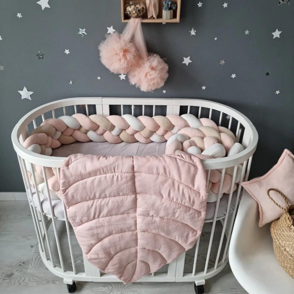 Coussin de protection de berceau de 13cm de large, décoration pour nouveau-né, cadeau de chambre, dé