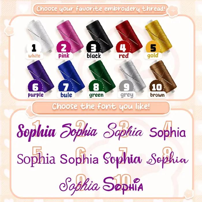 Couverture de couette en peluche personnalisable avec nom de bébé