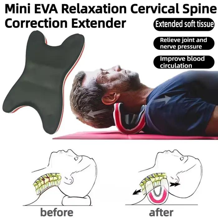 Oreiller de traction de relaxation du cou et des épaules en mousse EVA