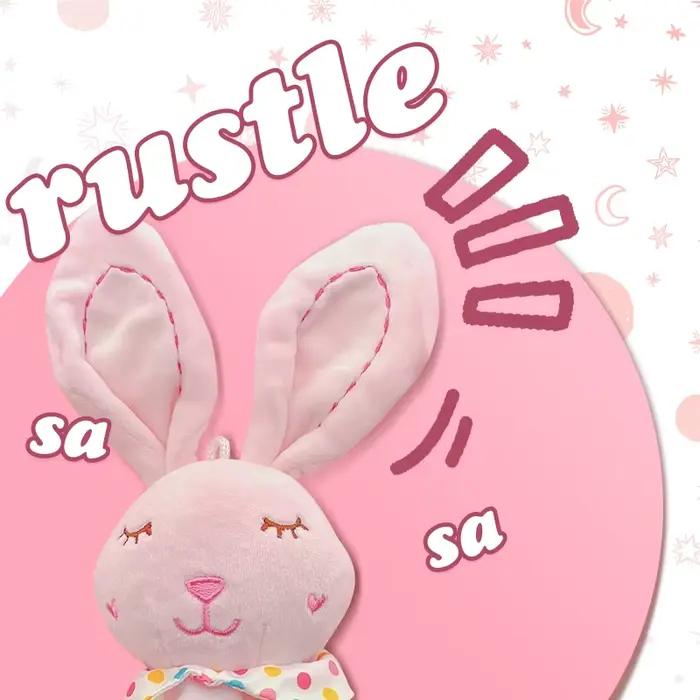 Couverture de couette en peluche personnalisable avec nom de bébé
