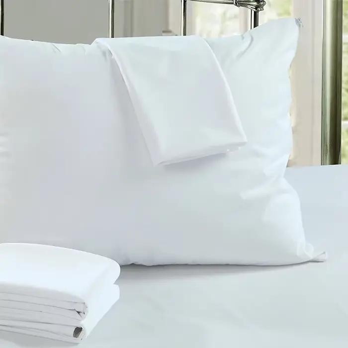 Taie d'oreiller de protection lisse et imperméable