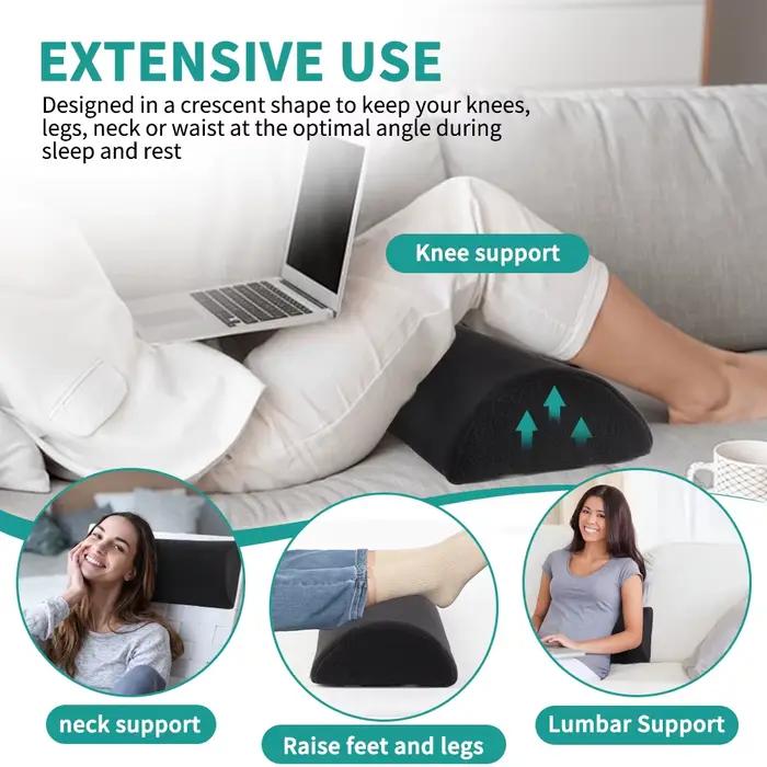 Oreiller de pied ergonomique 1 pièce pour dormir et repos