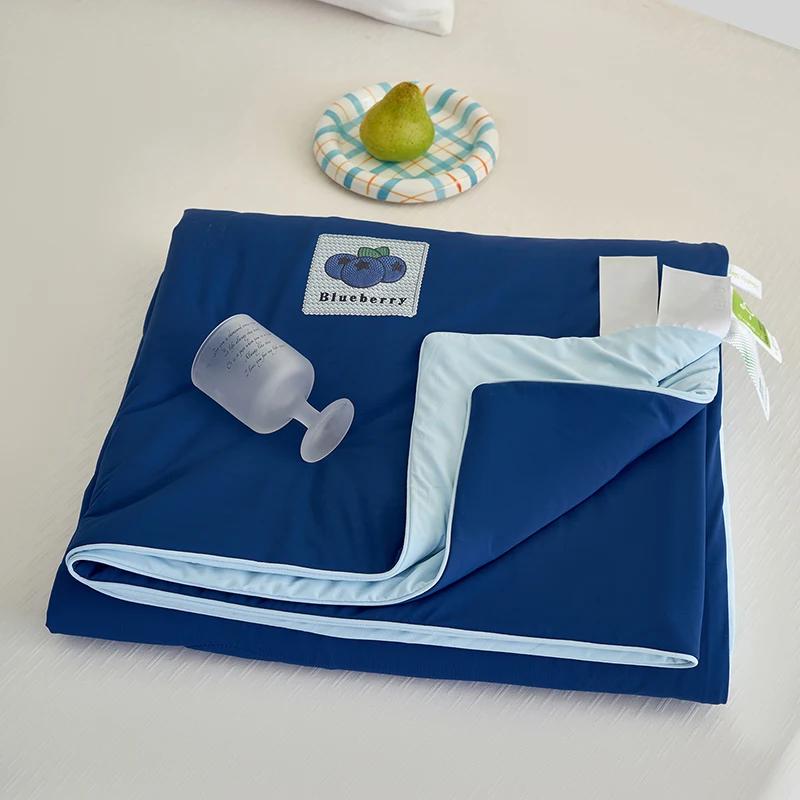 Couette d'été douce et respirante, légère et soyeuse, double face, rafraîchissante pour climatisatio